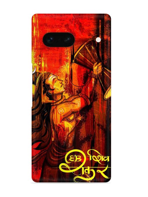 Illustration Lord Shiva Snap Case for Google Pixel 7A