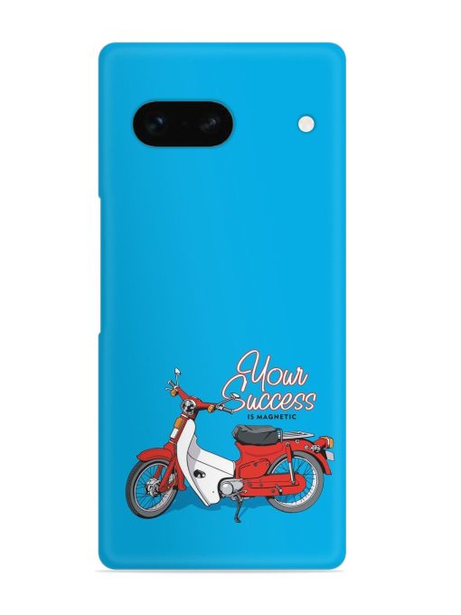 Motorcycles Image Vector Snap Case for Google Pixel 7A Zapvi