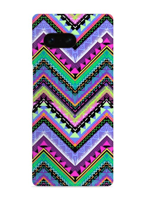 Tribal Aztec Print Snap Case for Google Pixel 7A Zapvi