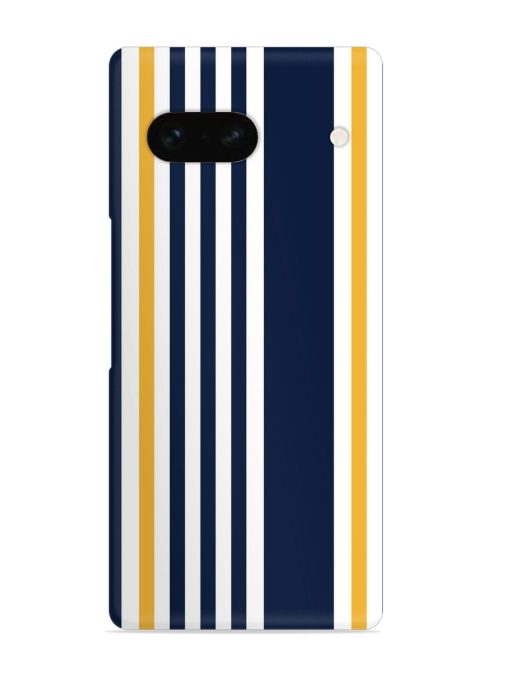 Seamless Stripe Pattern Snap Case for Google Pixel 7A Zapvi