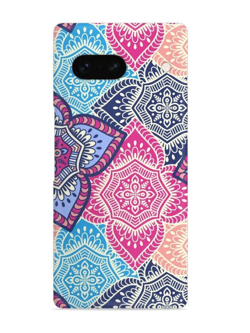 Ethnic Floral Seamless Snap Case for Google Pixel 7A Zapvi