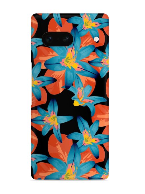 Philippine Flowers Seamless Snap Case for Google Pixel 7A Zapvi