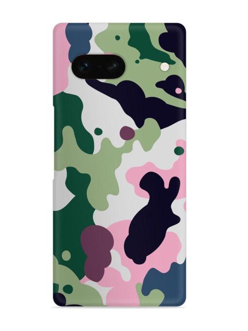 Seamless Funky Camouflage Snap Case for Google Pixel 7A Zapvi