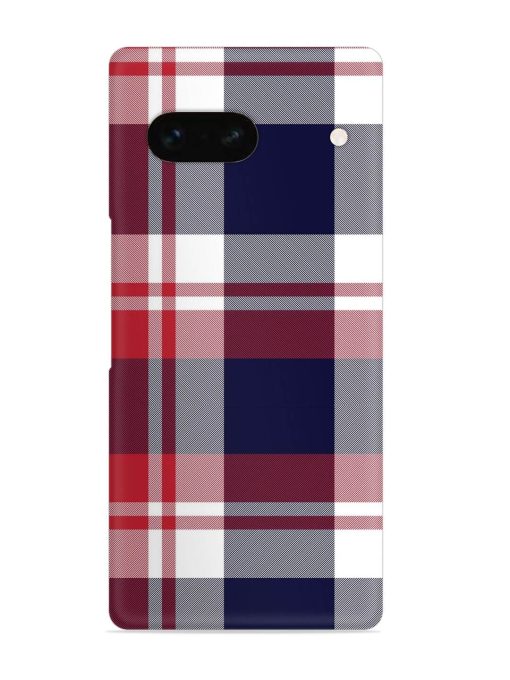 Classic Plaid Tartan Snap Case for Google Pixel 7A Zapvi