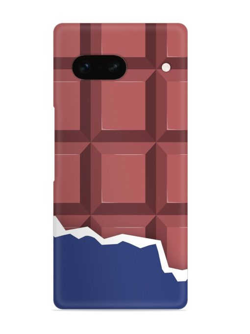 Chocolate Vector Art Snap Case for Google Pixel 7A Zapvi