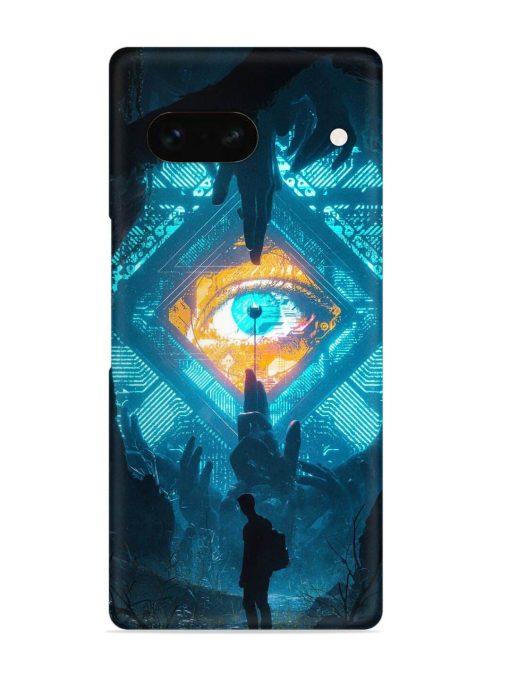 Arcane Eye Snap Case for Google Pixel 7A Zapvi