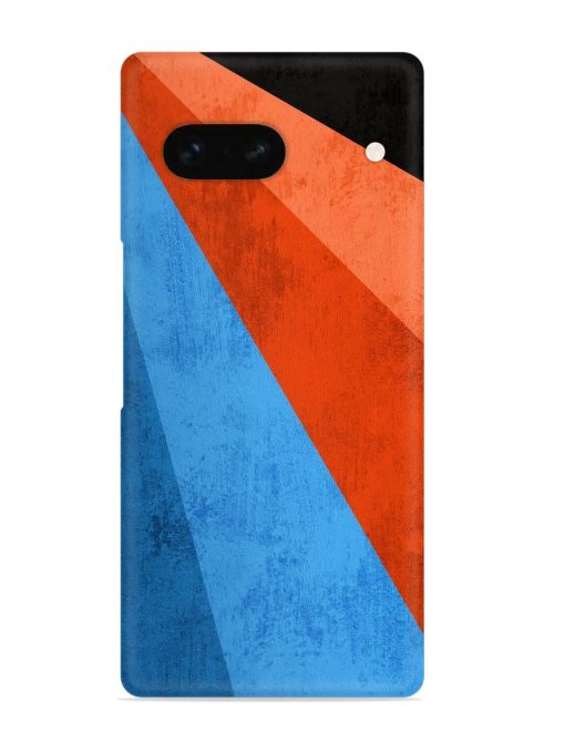 Modern Matte Abstract Snap Case for Google Pixel 7A Zapvi