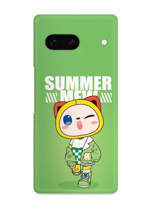 Summer Mew Snap Case for Google Pixel 7A