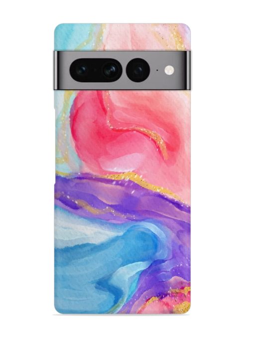 Watercolor Gradient Snap Case for Google Pixel 7 Pro Zapvi