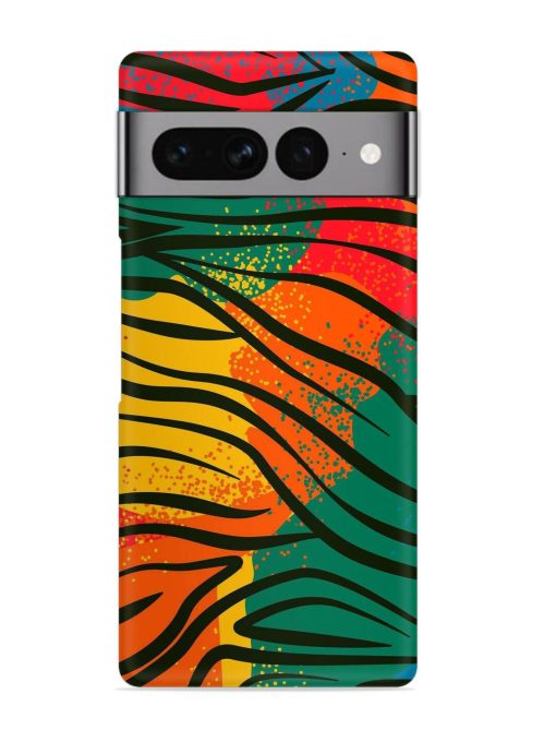 Bright Colorful Snap Case for Google Pixel 7 Pro Zapvi