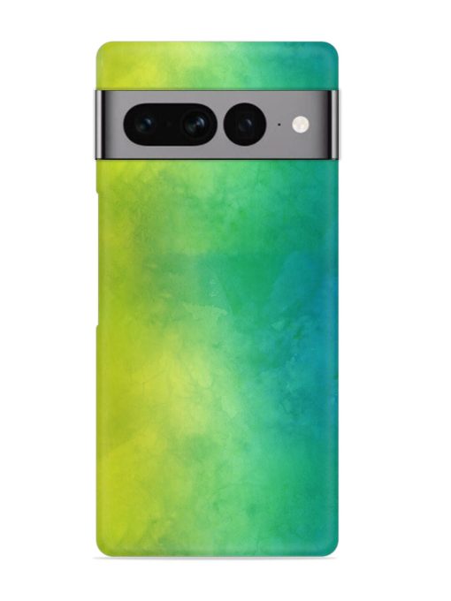 Yellow Green Gradient Snap Case for Google Pixel 7 Pro Zapvi