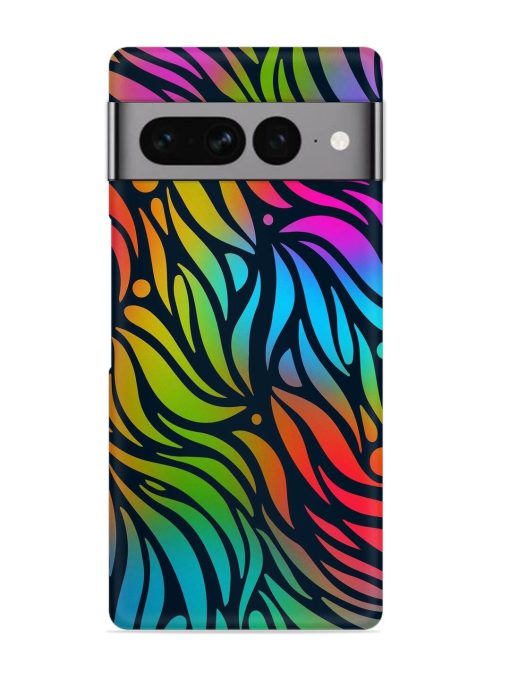 Abstract Leaf Design Snap Case for Google Pixel 7 Pro Zapvi