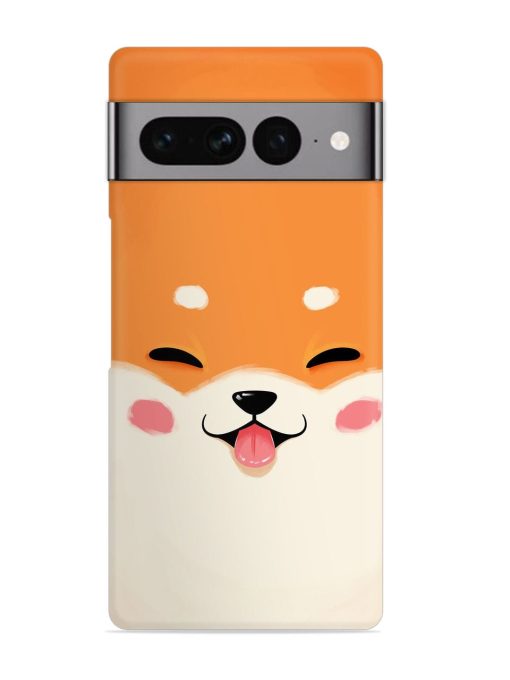 Happy Cat Art Snap Case for Google Pixel 7 Pro Zapvi