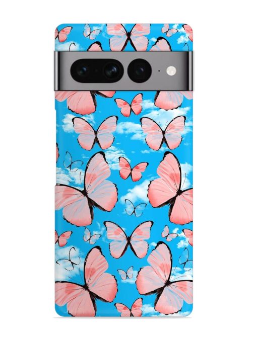 Seamless Pattern Tropical Snap Case for Google Pixel 7 Pro