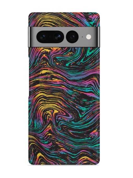 Abstract Liquid Colors Snap Case for Google Pixel 7 Pro Zapvi