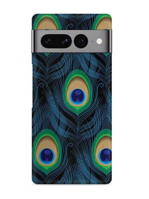 Seamless Pattern Peacock Snap Case for Google Pixel 7 Pro Zapvi