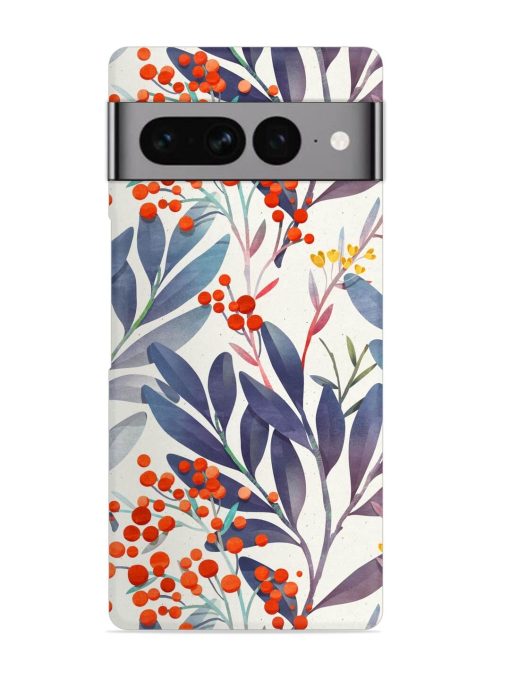 Seamless Floral Pattern Snap Case for Google Pixel 7 Pro Zapvi