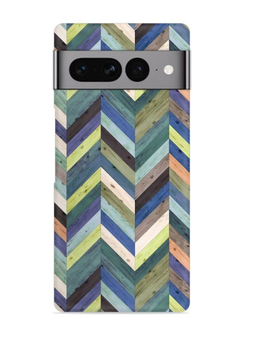 Chevron Random Color Snap Case for Google Pixel 7 Pro Zapvi