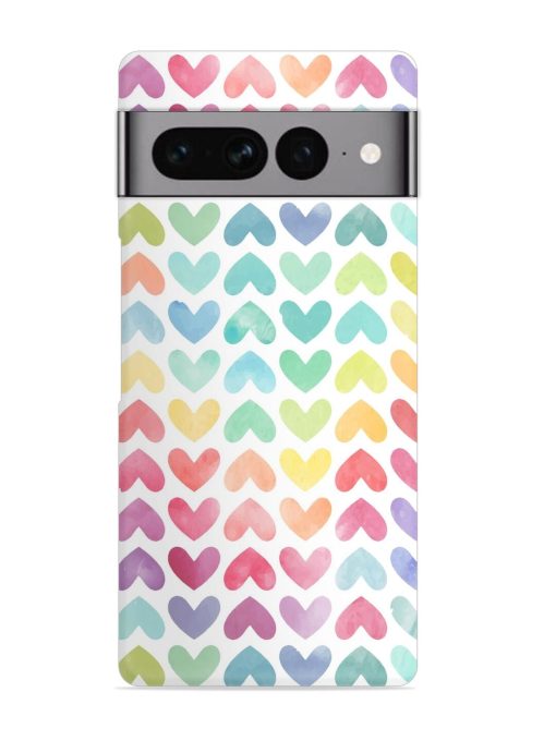 Seamless Colorful Watercolor Snap Case for Google Pixel 7 Pro Zapvi