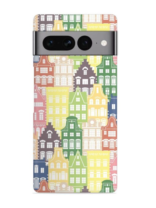 Seamless Shapes Pattern Snap Case for Google Pixel 7 Pro Zapvi