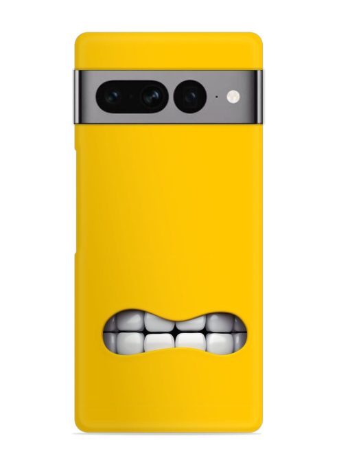 Mouth Character On Snap Case for Google Pixel 7 Pro Zapvi