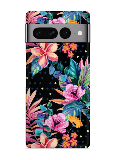 Seamless Floral Pattern Snap Case for Google Pixel 7 Pro Zapvi