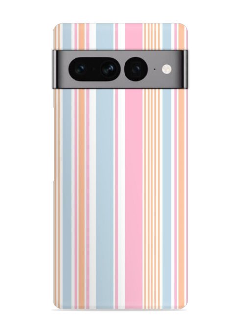 Stripe Seamless Pattern Snap Case for Google Pixel 7 Pro Zapvi