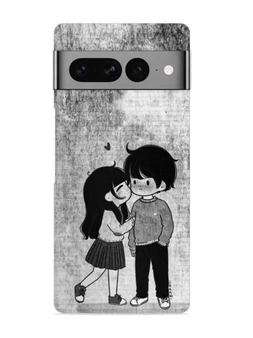 Couple Love Highlights Snap Case for Google Pixel 7 Pro Zapvi