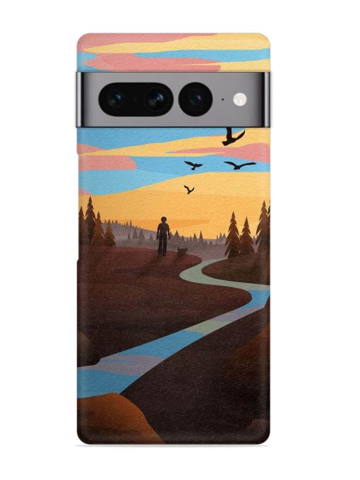 Natural Landscape Art Snap Case for Google Pixel 7 Pro Zapvi