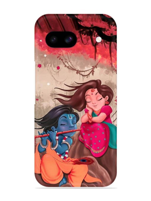 Radhe Krishna Water Art Snap Case for Google Pixel 8A