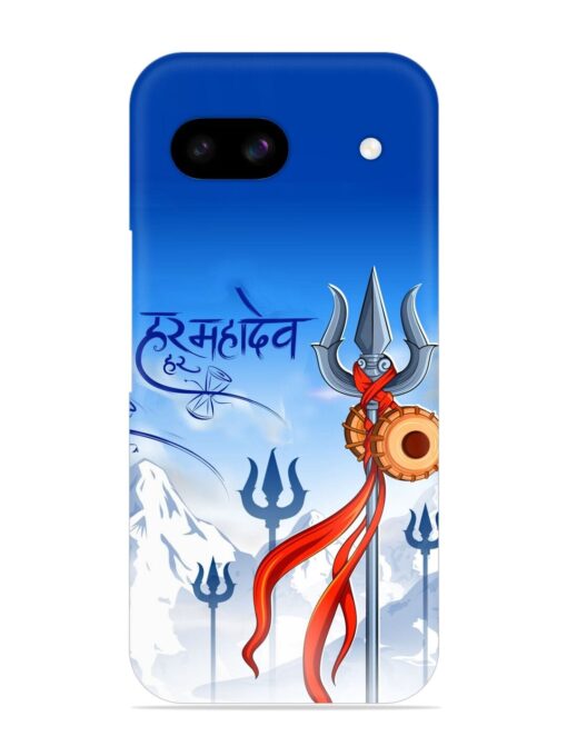 Har Har Mahadev Trishul Snap Case for Google Pixel 8A