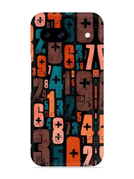 0 To 9 Art Snap Case for Google Pixel 8A Zapvi