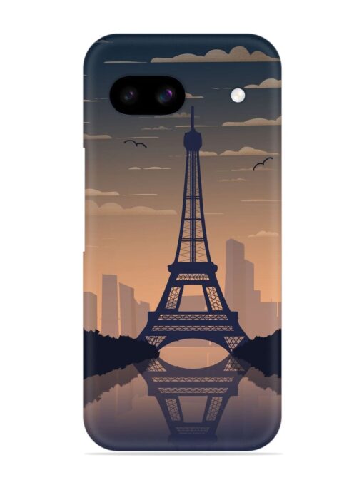 France Paris Eiffel Tower Gradient Snap Case for Google Pixel 8A Zapvi