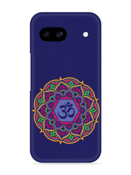 Om Mandala Art Blue Snap Case for Google Pixel 8A