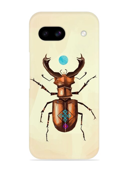 Stag Beetle Vector Snap Case for Google Pixel 8A Zapvi