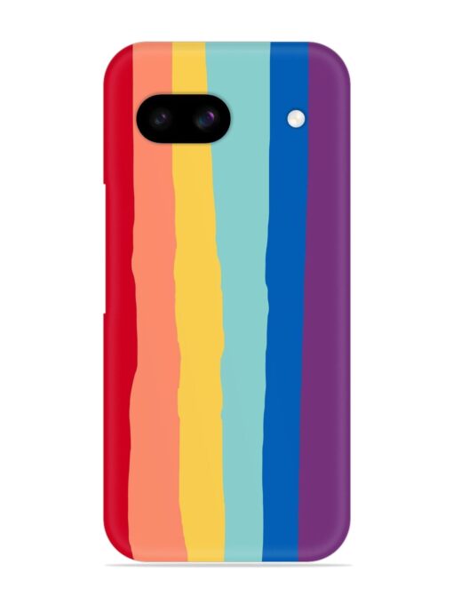 Rainbow Genuine Liquid Snap Case for Google Pixel 8A