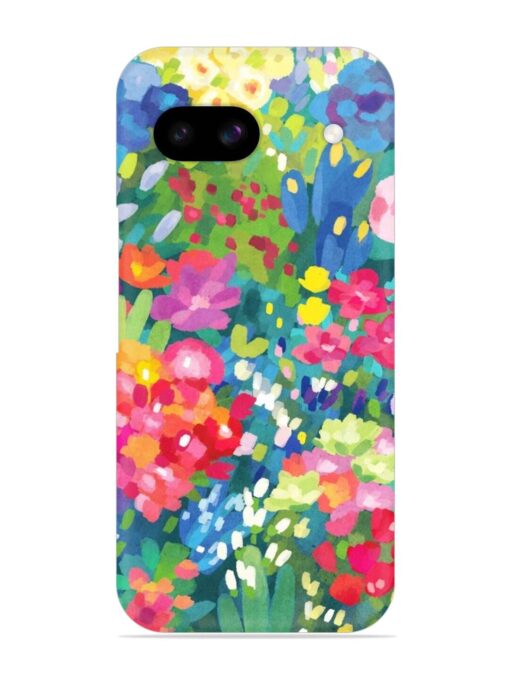 Watercolor Flower Art Snap Case for Google Pixel 8A