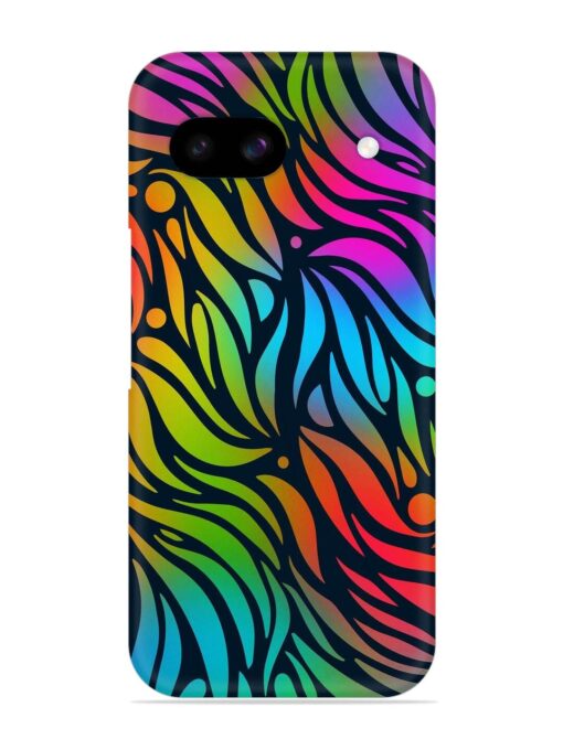 Abstract Leaf Design Snap Case for Google Pixel 8A Zapvi