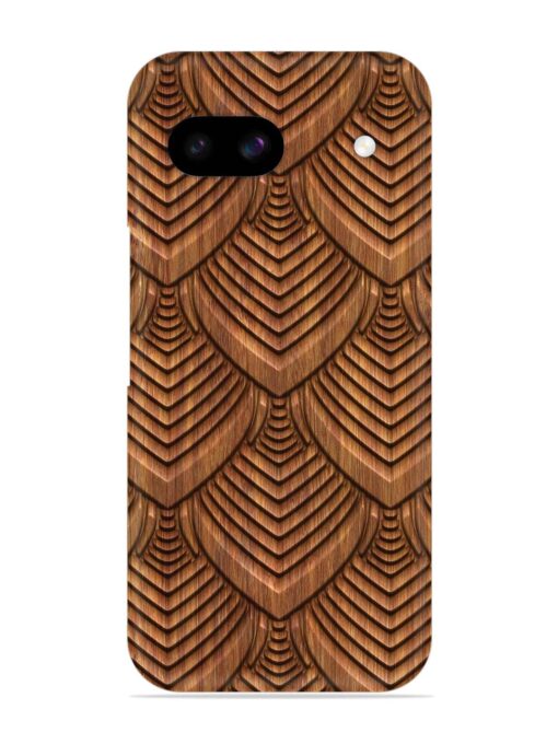 Carved Pattern On Snap Case for Google Pixel 8A Zapvi