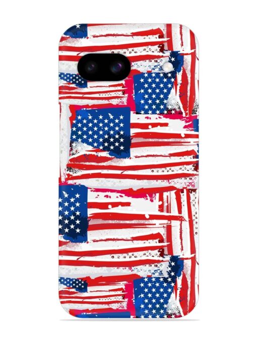 Usa Flag Seamless Snap Case for Google Pixel 8A Zapvi