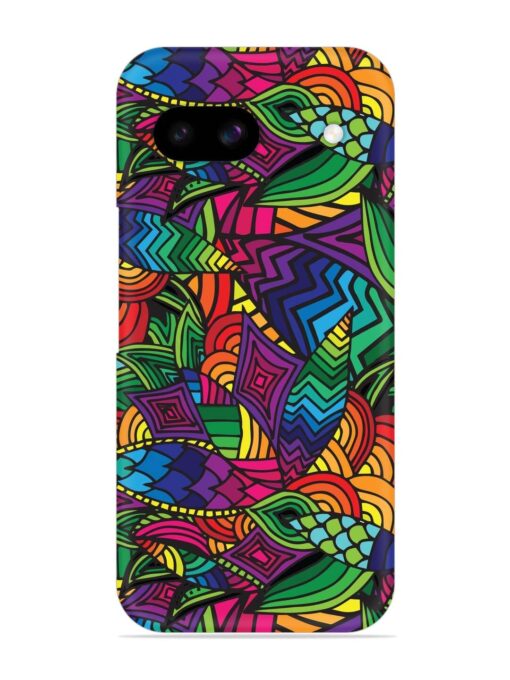 Abstract Multicolor Seamless Snap Case for Google Pixel 8A Zapvi