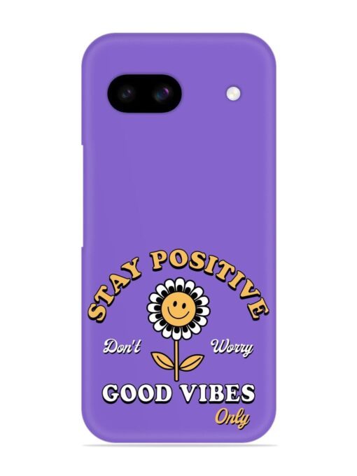 Retro Positive Flower Snap Case for Google Pixel 8A