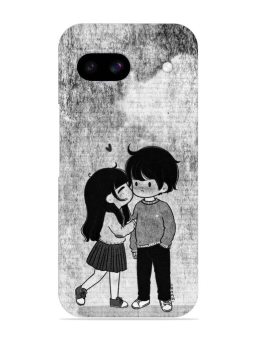 Couple Love Highlights Snap Case for Google Pixel 8A Zapvi