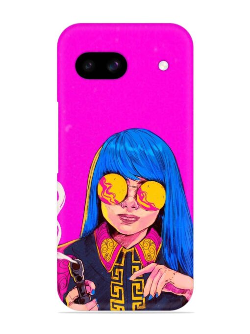 Aesthetic Anime Girl Snap Case for Google Pixel 8A