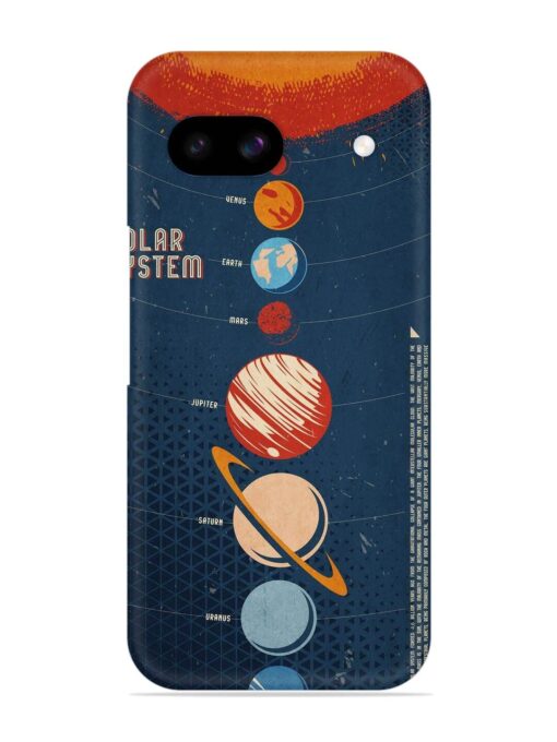 Solar System Vector Snap Case for Google Pixel 8A Zapvi