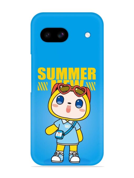 Summer Mew Cartoon Snap Case for Google Pixel 8A Zapvi