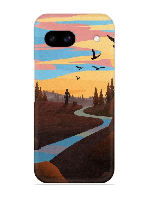 Natural Landscape Art Snap Case for Google Pixel 8A Zapvi