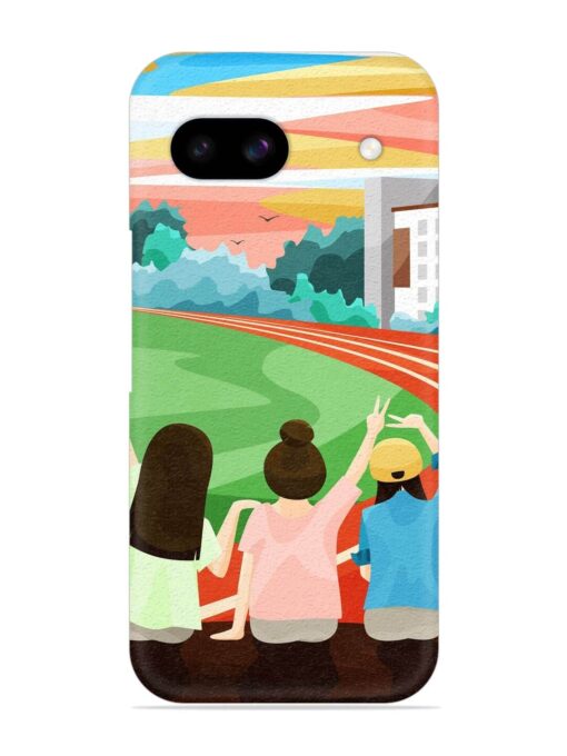 School Playground Snap Case for Google Pixel 8A