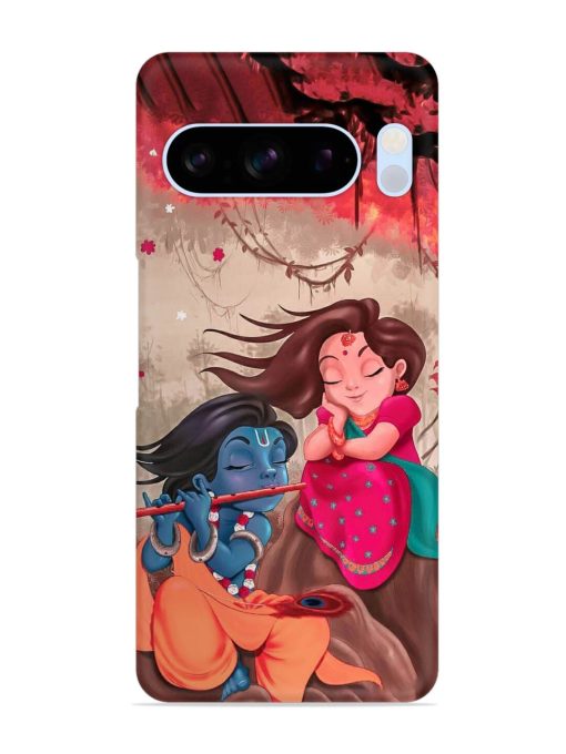 Radhe Krishna Water Art Snap Case for Google Pixel 8 Pro Zapvi