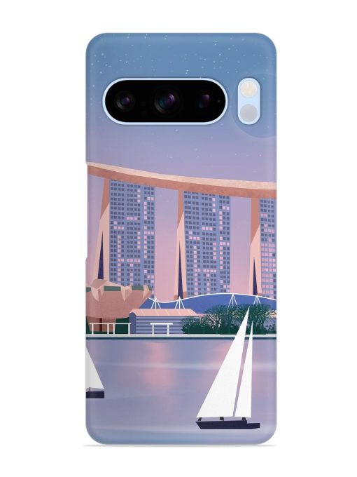 Singapore Scenery Architecture Snap Case for Google Pixel 8 Pro Zapvi